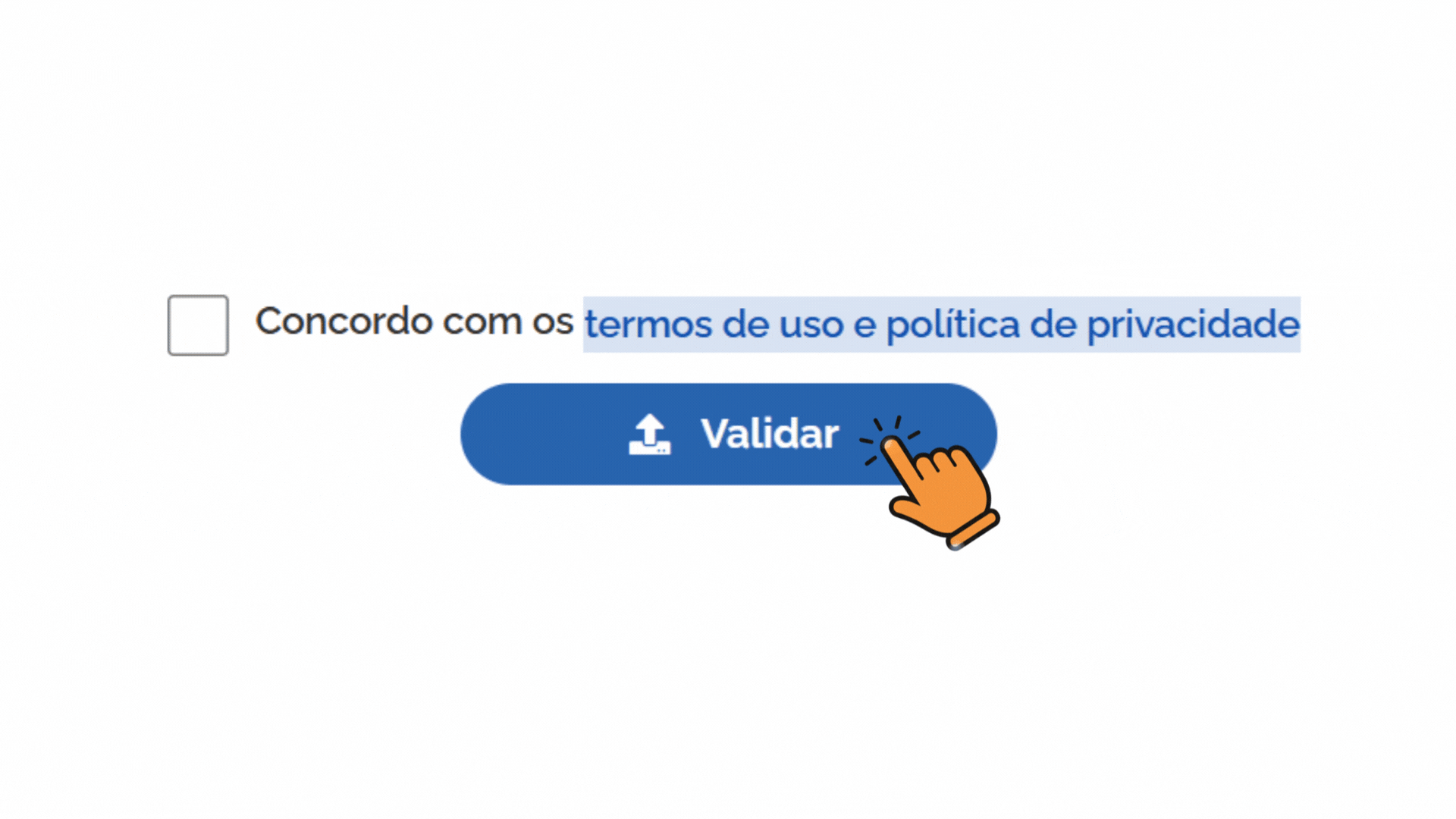Exemplo de validação